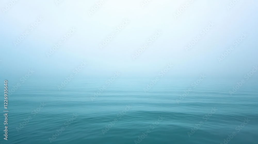 Serene Light Blue Gradient Background for Calm and Simple Visual Aesthetics