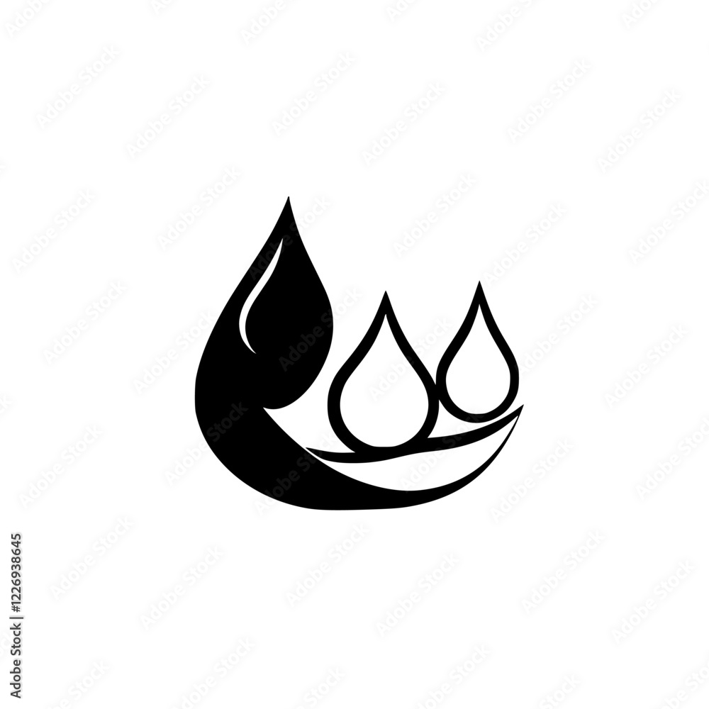 Water Drop Purity: Nature's Liquid Essence, Conservation Symbol, Ecology Icon, Clean and Refreshing, Health and Wellness, Essential Resource Water Drop Purity: Nature's Liquid Essence, Conservation Symbol, Ecology Icon, Clean and Refreshing, Health and Wellness, Essential Resource