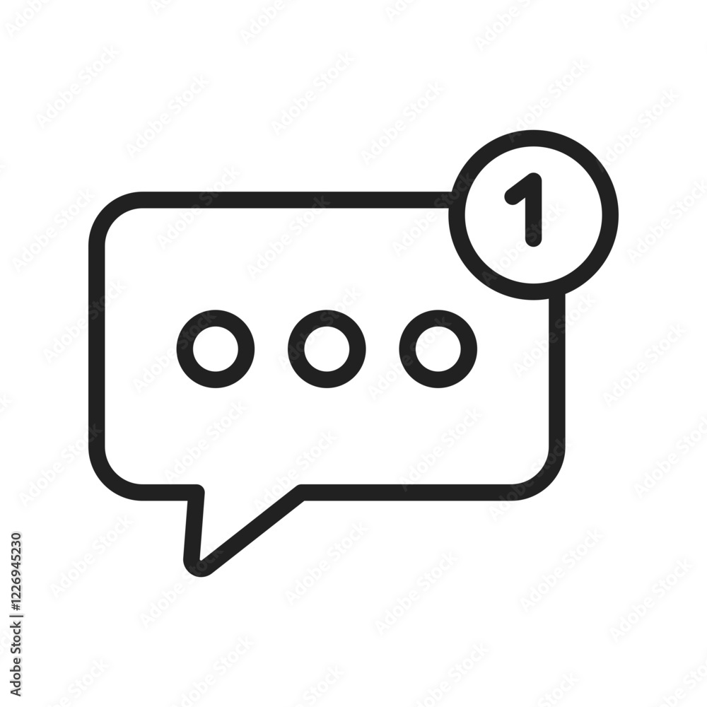 Text Message I icon vector image. Suitable for mobile apps, web apps and print media. Text Message I icon vector image. Suitable for mobile apps, web apps and print media.