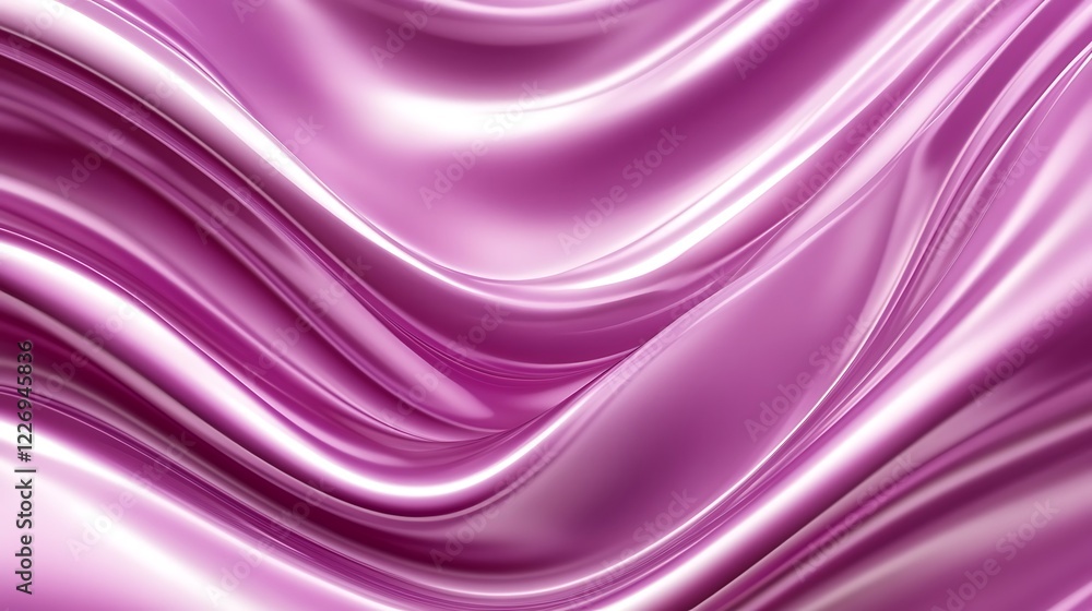 Abstract Purple Swirling Silk Fabric Design Abstract Purple Swirling Silk Fabric Design