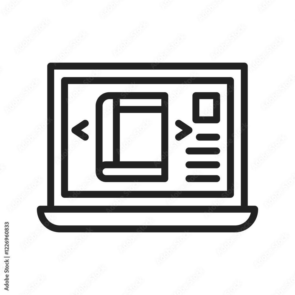 Select Book icon vector image. Suitable for mobile apps, web apps and print media. Select Book icon vector image. Suitable for mobile apps, web apps and print media.