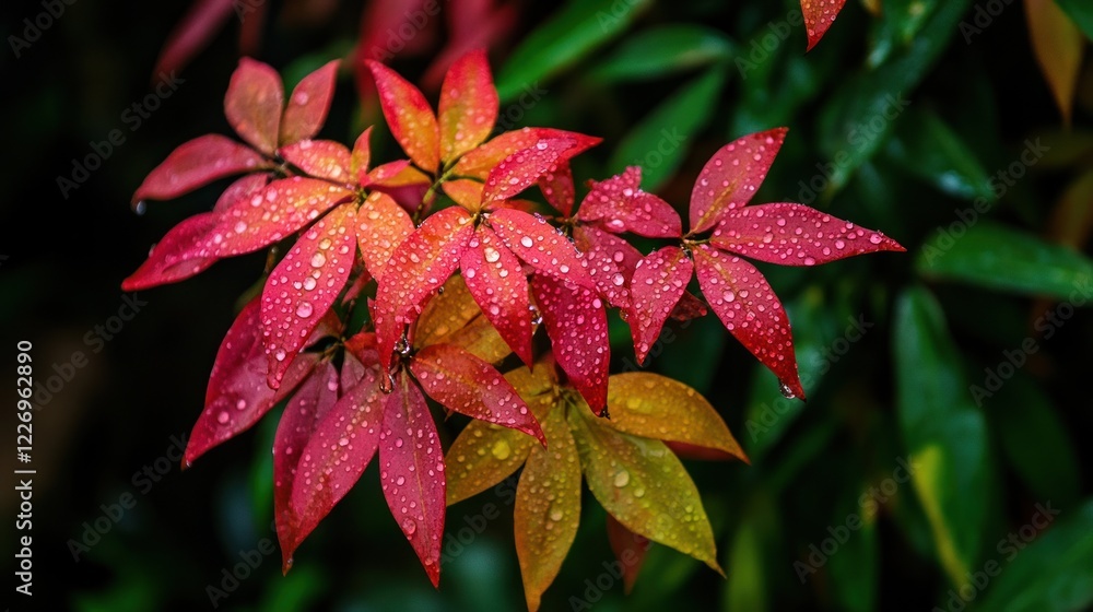 Autumnal Leaves: A Symphony of Red and Gold