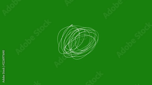 Chaotic black scribbles, messy lines on a transparent background, Doodle chaotic scribble, Doodle chaotic scribble pencil stroke lines with alpha channel