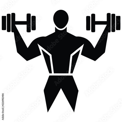 Gym logo icon vector