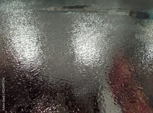 rain drops on the window