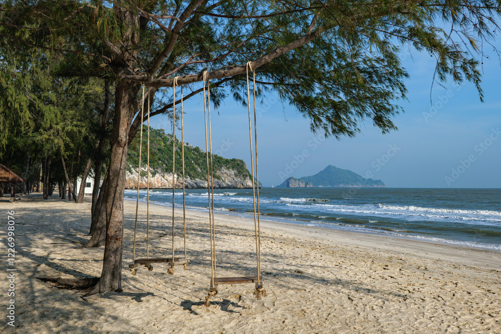Bang Pu Beach, Sam Roi Yot District. Thailand Bang Pu Beach, Sam Roi Yot District. Thailand
