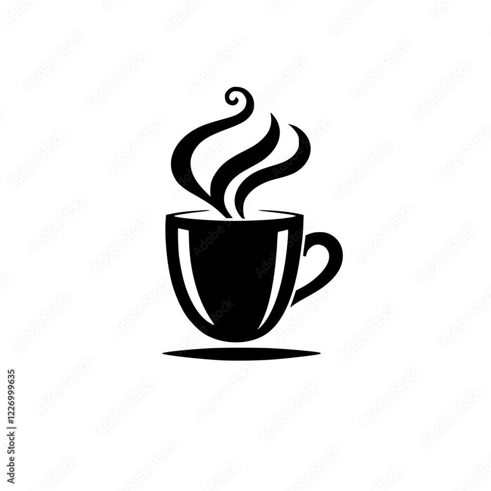 Aromatic Coffee Mug: Hot Drink, Steam, Cozy Cafe, Morning Coffee Break, Warm Beverage, Refreshment Aromatic Coffee Mug: Hot Drink, Steam, Cozy Cafe, Morning Coffee Break, Warm Beverage, Refreshment