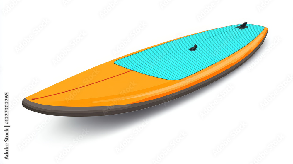 Sup board stand up paddle boards to surf isolated icon. Vector surfboard to ride on waves Sup board stand up paddle boards to surf isolated icon. Vector surfboard to ride on waves