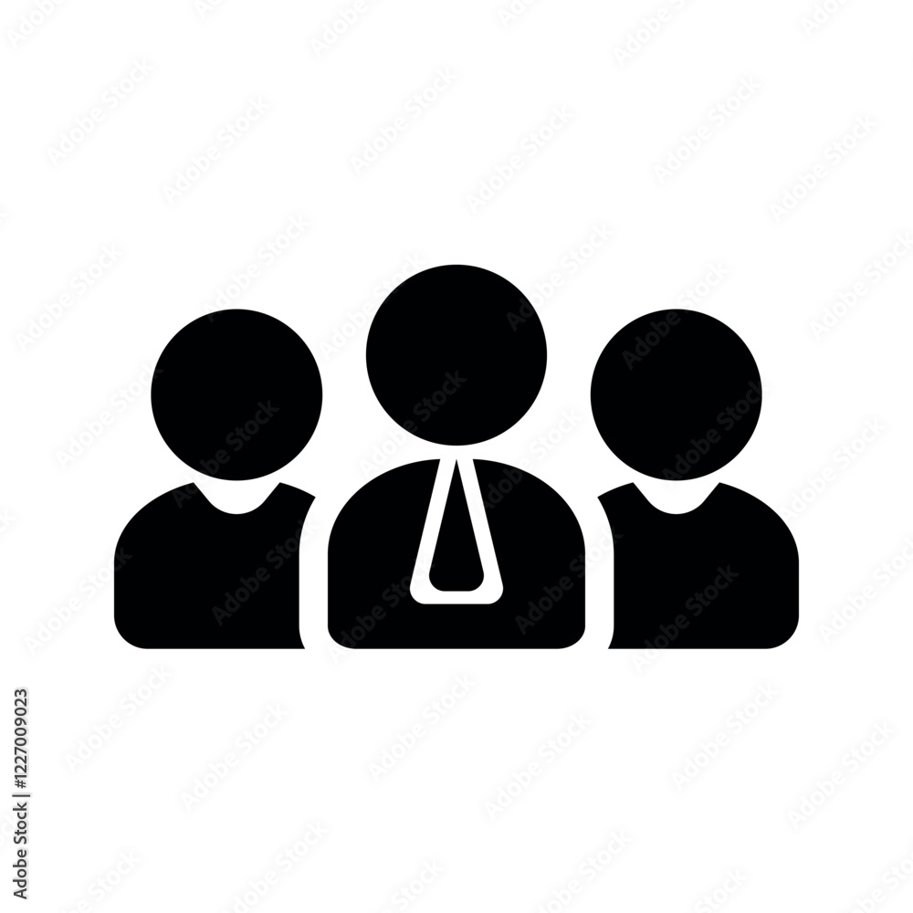 business team icon. business team icon.