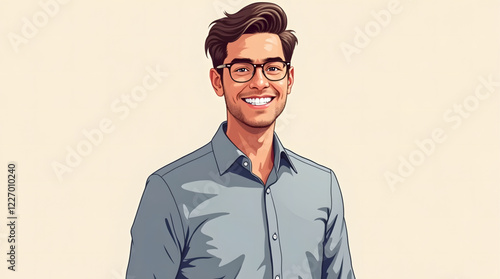 portrait of a man smiling