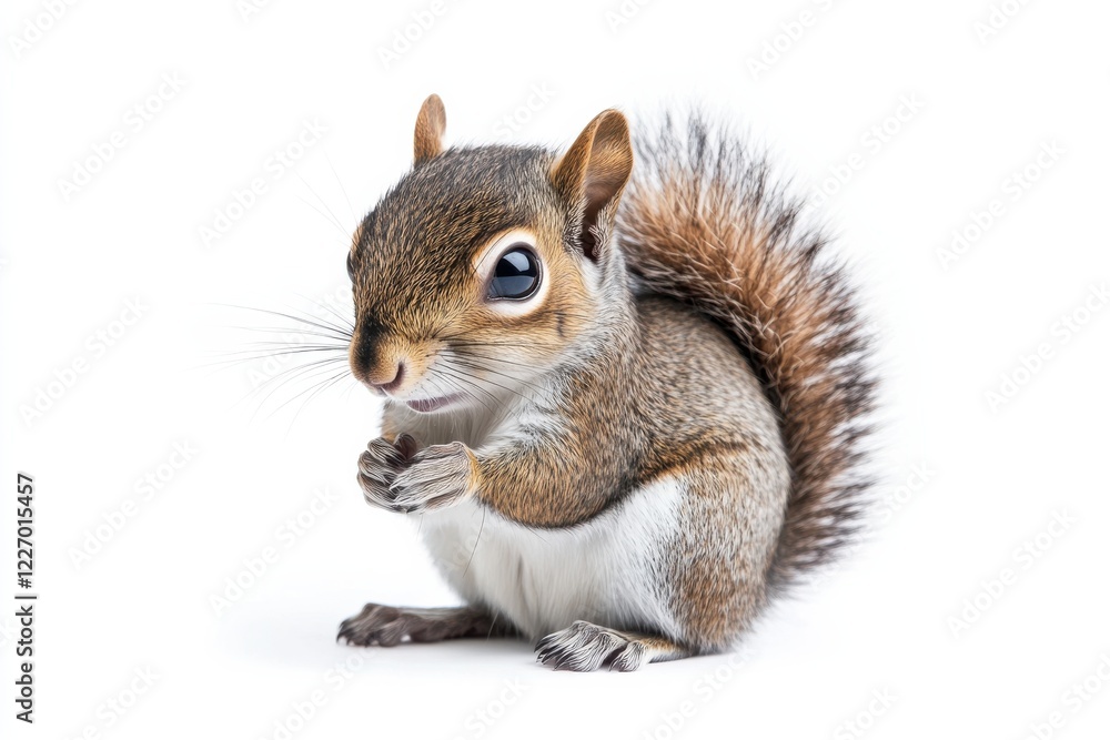 Adorable Gray Squirrel Close-Up Adorable Gray Squirrel Close-Up