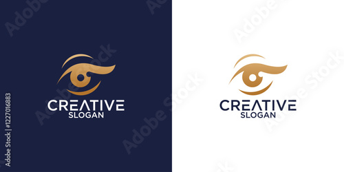 Eye Vision Logo Design Icon Symbol
