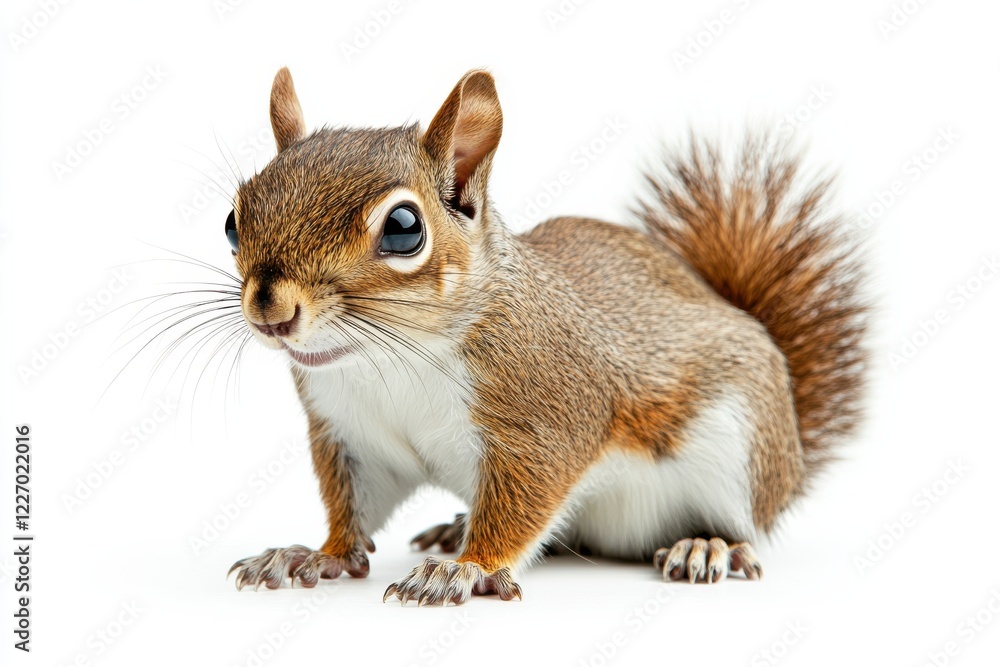 Obraz premium Adorable little squirrel posing.