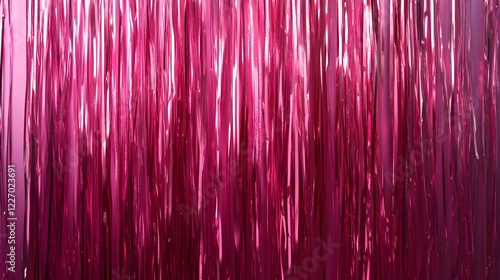 Wallpaper Mural pink metallic fringe curtain background Torontodigital.ca