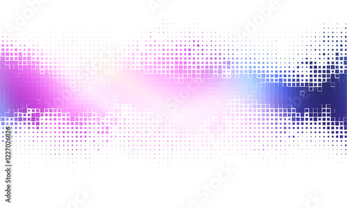 Vector abstract futuristic particle background. Overlay halftone background.