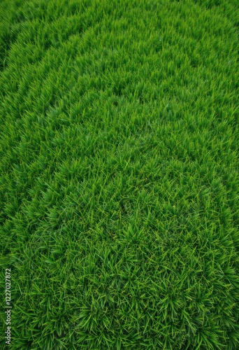 Wallpaper Mural Lush Green Grass Texture with Realistic Details Wallpaper Background Torontodigital.ca