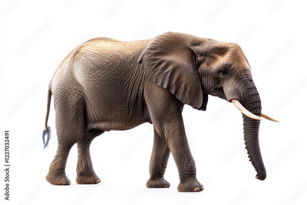 Fototapeta premium African Elephant in Profile