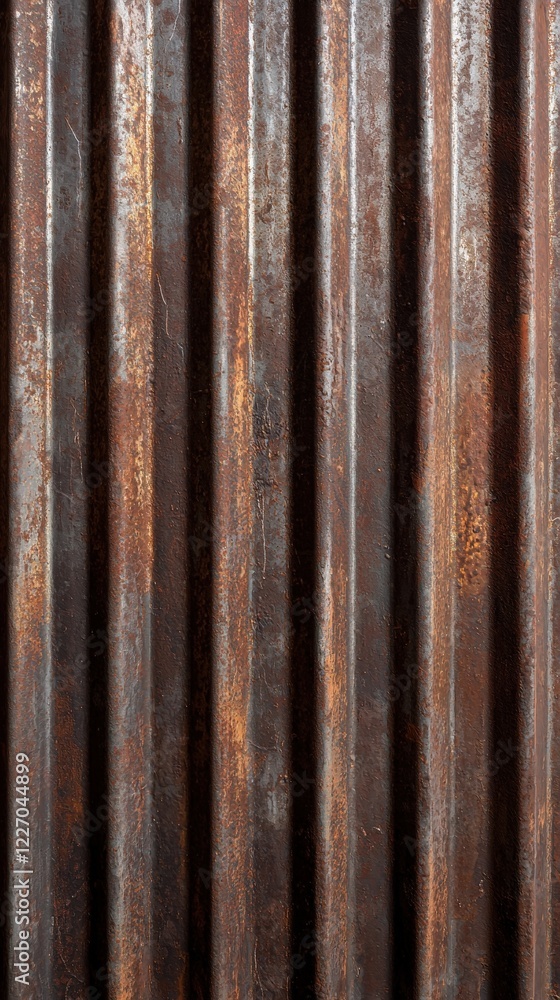 Rusty galvanized metal wall texture with old zinc background and corrosion details for industrial design Rusty galvanized metal wall texture with old zinc background and corrosion details for industrial design