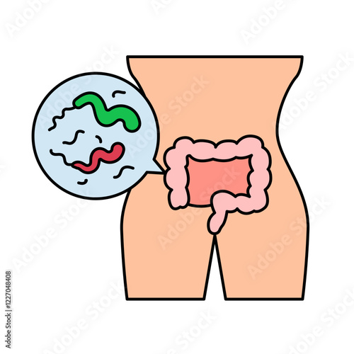 Diarrhea illustration