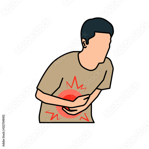 Diarrhea illustration