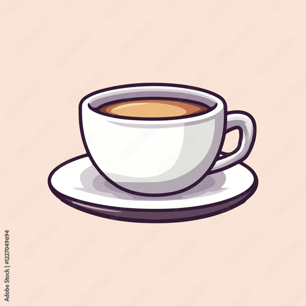 Coffee Cup cartoon Vector Illustration Coffee Cup cartoon Vector Illustration
