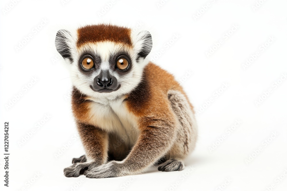 Adorable Red-fronted Lemur Adorable Red-fronted Lemur