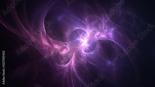 Dark and Light Purple Swirls Blending Together in Dynamic Artistic Display