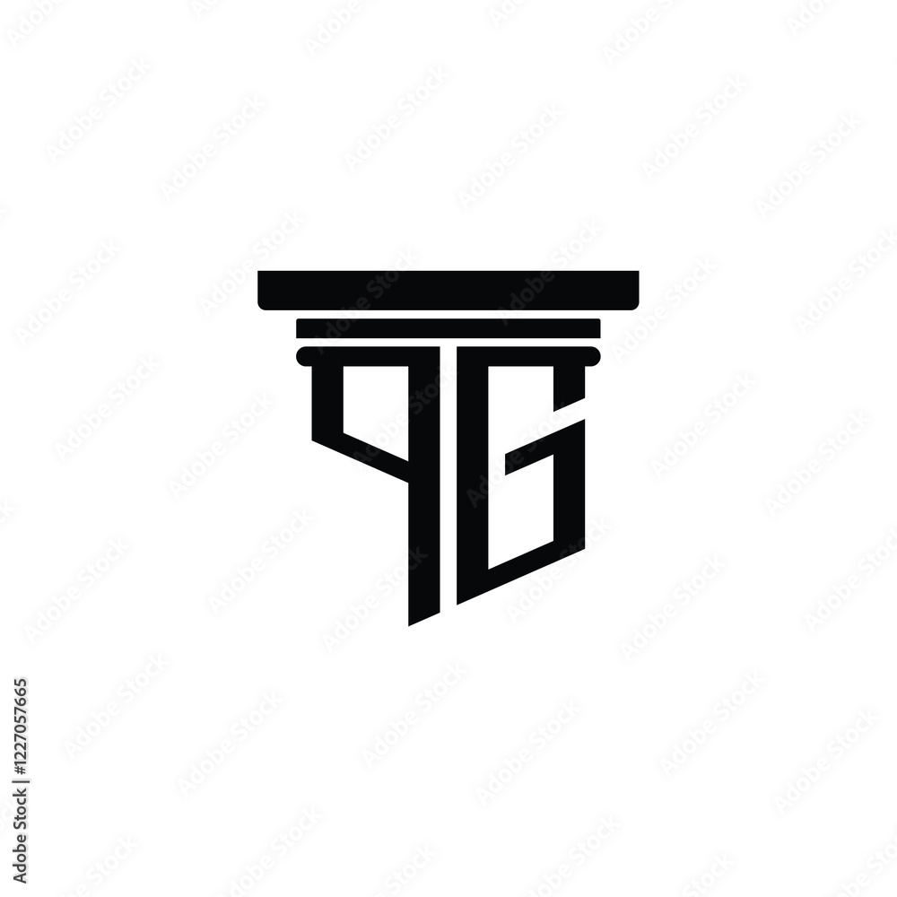 QG monogram logo design letter text name symbol monochrome logotype alphabet character simple logo QG monogram logo design letter text name symbol monochrome logotype alphabet character simple logo