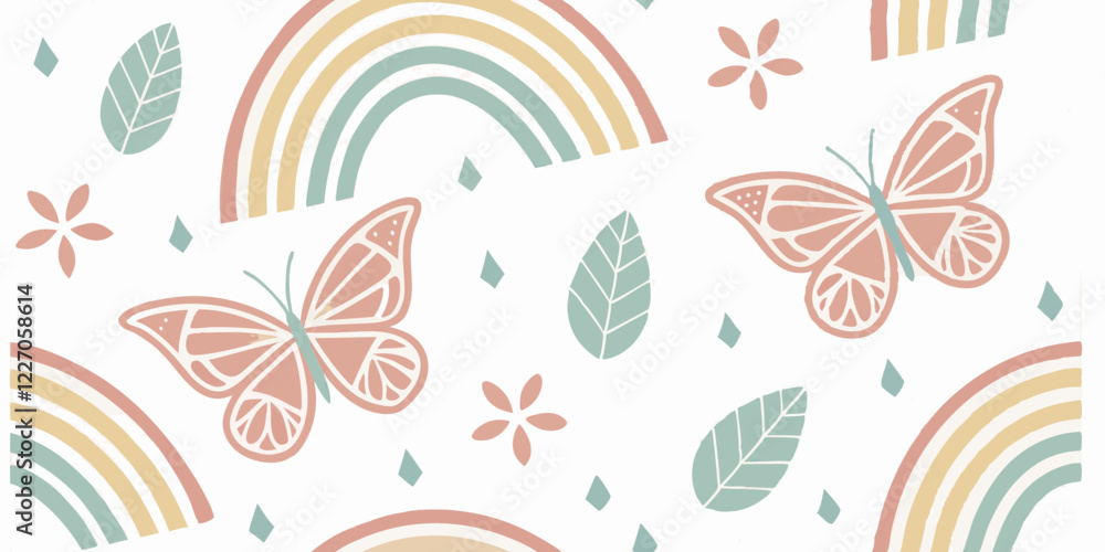 Pastel geometric seamless pattern Pastel geometric seamless pattern