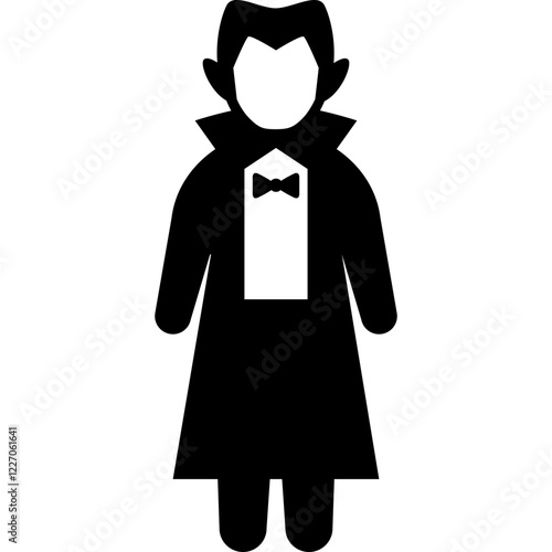 dracula with jacket icon