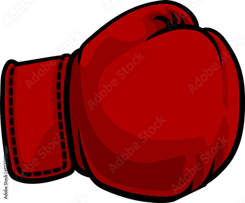 Boxing Glove Icon Illustration
