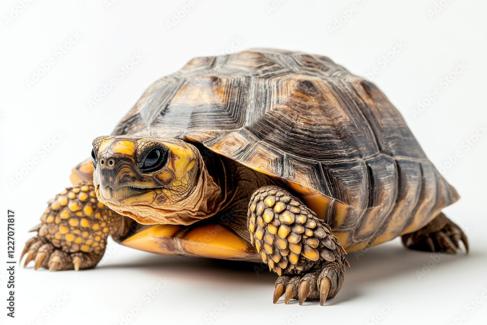 Fototapeta premium Close-up of a Yellow-footed Tortoise
