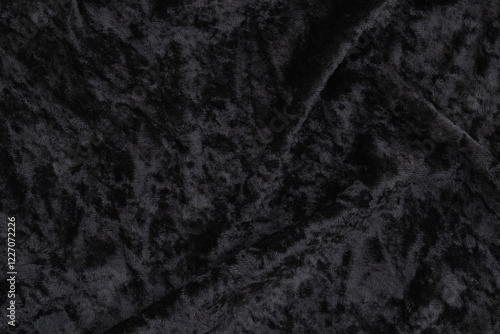 Obraz na płótnie Black velvet material background texture w salonie