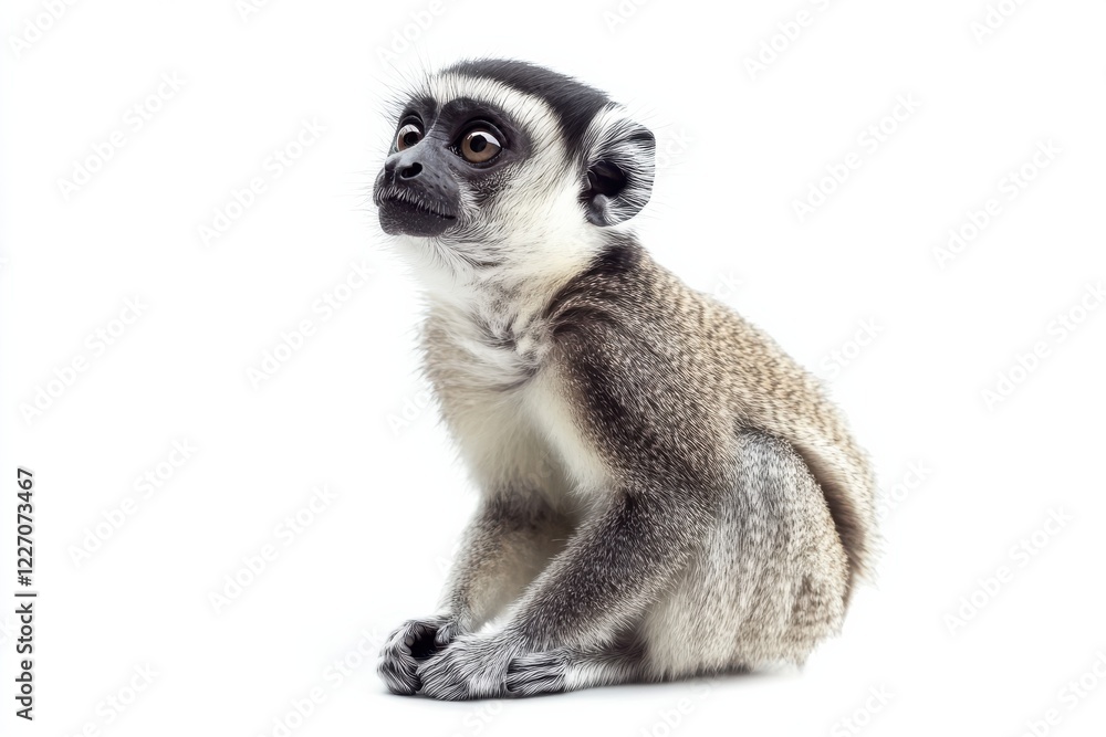 Obraz premium Adorable Baby Monkey Posing