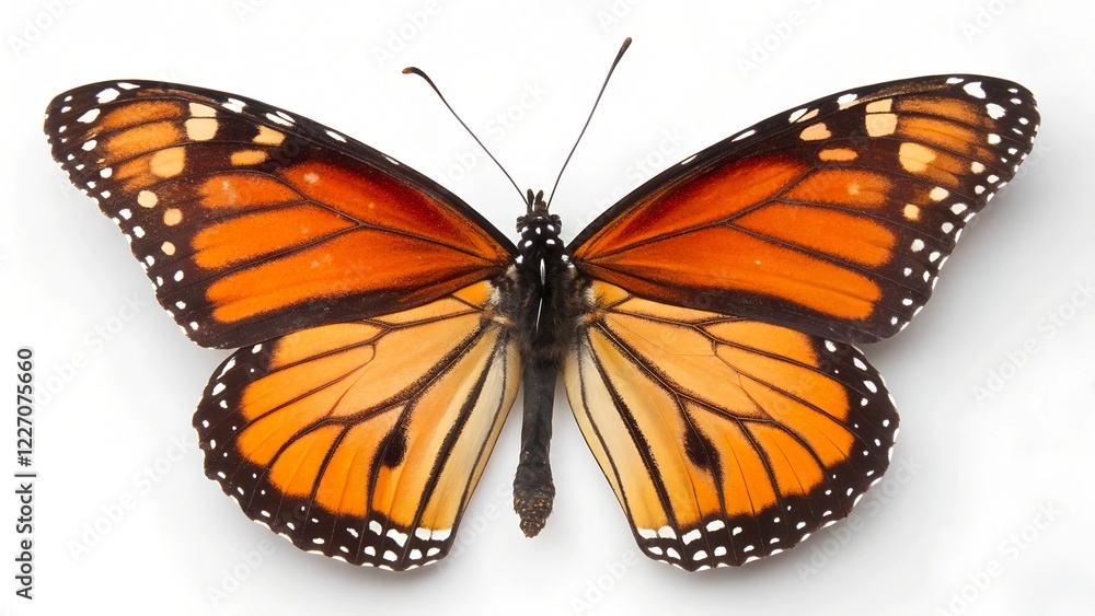 Fototapeta premium butterfly isolated on white background