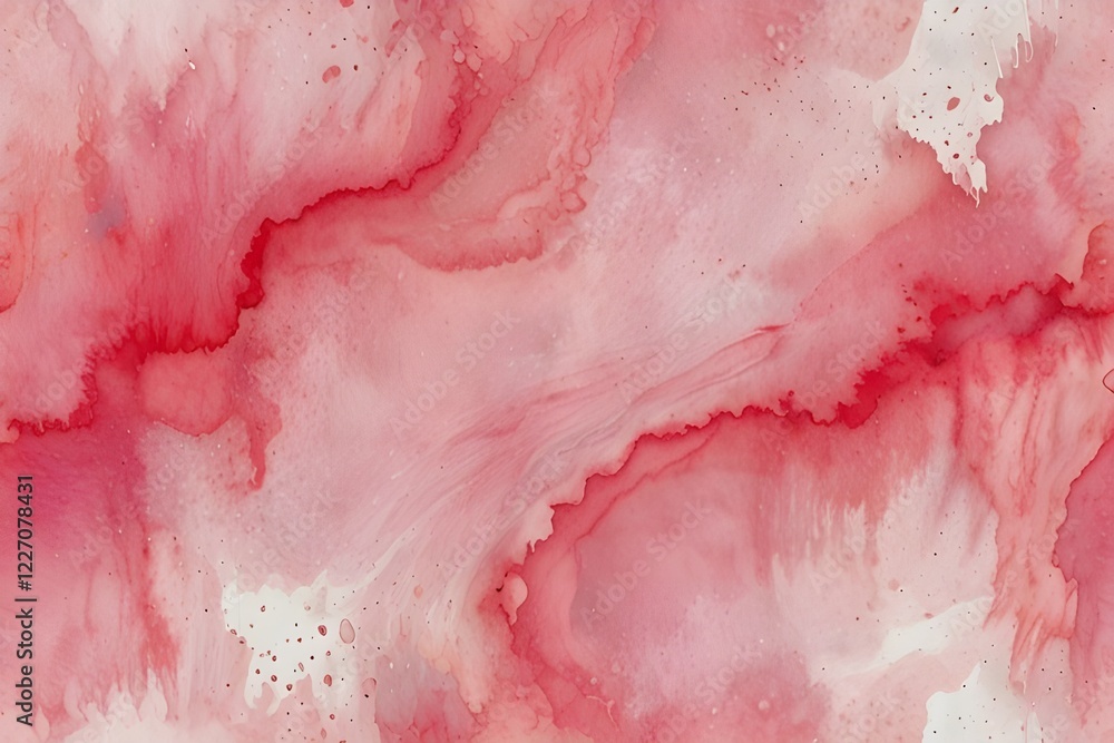 Fototapeta premium The pink watercolor backgrounds white. Used as a background in weddings and other tasks. Generative AI