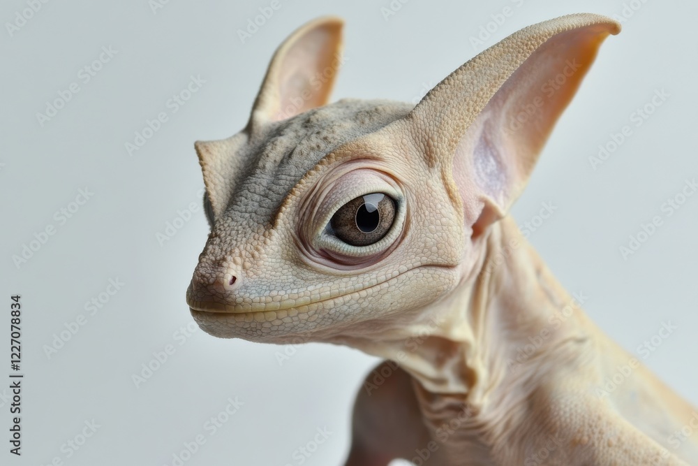 Adorable baby gecko with large ears. Adorable baby gecko with large ears.