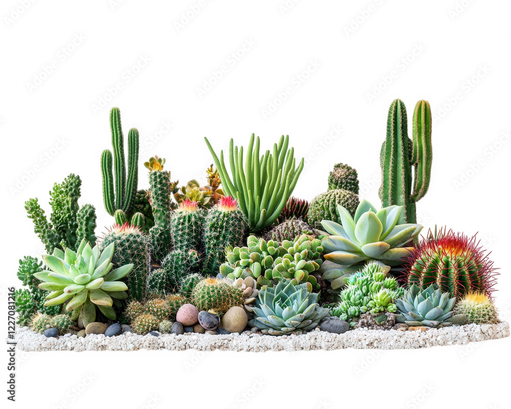 vibrant desert garden featuring various succulents and cacti, showcasing minimalist design with diverse textures and colors, perfect for plant enthusiasts vibrant desert garden featuring various succulents and cacti, showcasing minimalist design with diverse textures and colors, perfect for plant enthusiasts