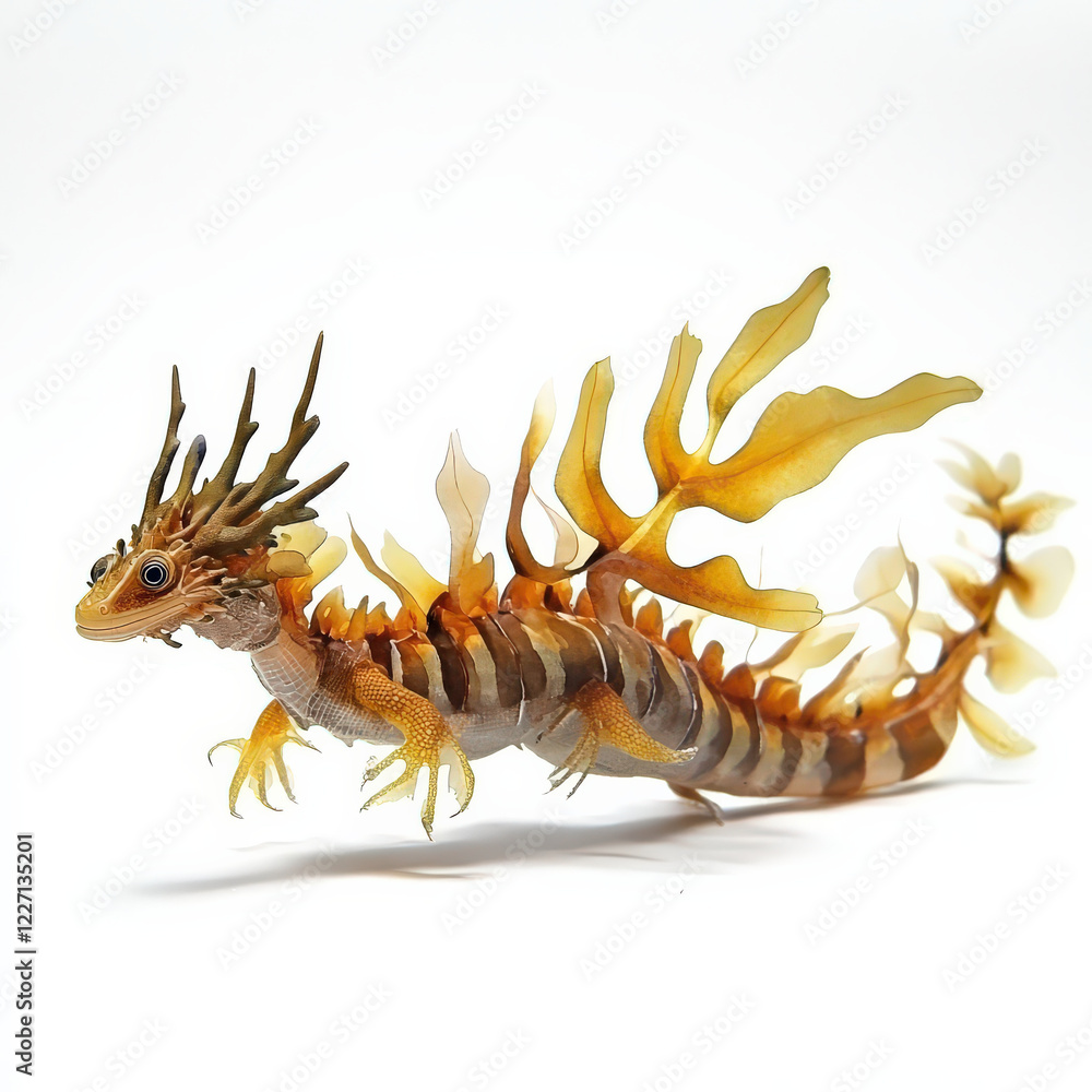 Leafy Sea Dragon Fantasy Creature. Leafy Sea Dragon Fantasy Creature.