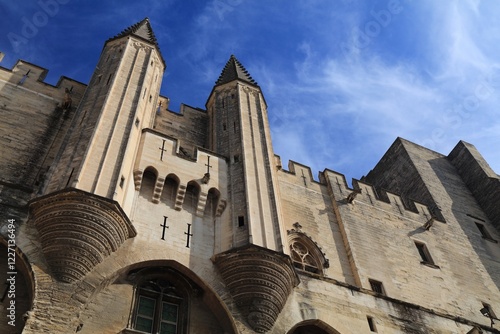 Foto Palais des Papes landmark architecture in Avignon