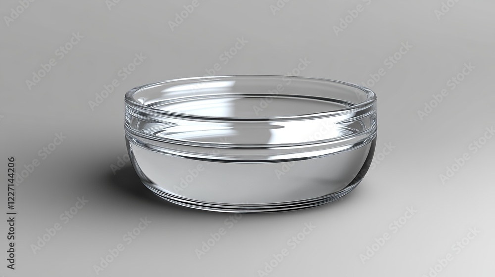 Design a 3D mockup of a rejuvenating lip balm container with a sleek, transparent design. Design a 3D mockup of a rejuvenating lip balm container with a sleek, transparent design.