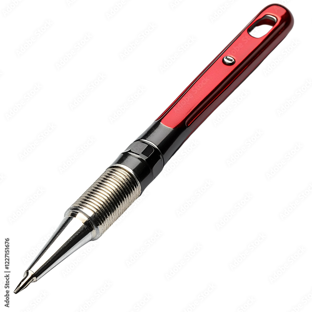 Sleek Red and Black Mechanical Pencil Precision Drafting Tool Close up Studio Shot Sleek Red and Black Mechanical Pencil Precision Drafting Tool Close up Studio Shot