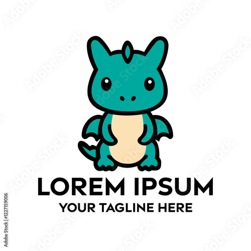 Komodo Dragon Cartoon Logo for Business