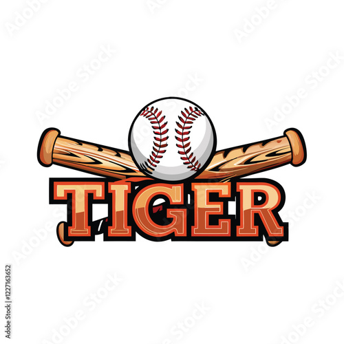 Design a modern, minimalist logo featuring a stylized baseball bat seamlessly integrated with a baseball, conveying power and precision.