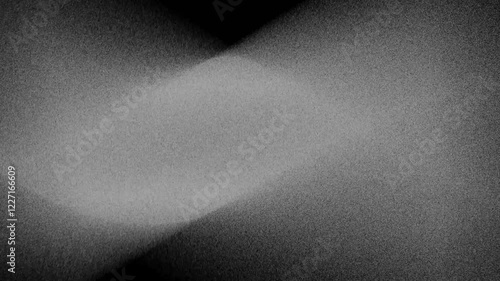 Monochromatic gradient wave black and white futuristic grainy noise background animation
