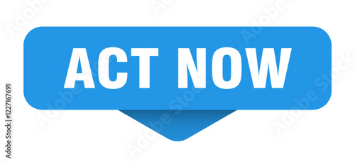 act now sticker. act now sign on transparent background