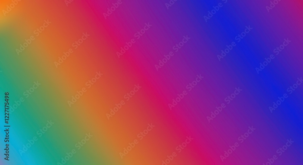 Obraz premium Rainbow Gradient: Vibrant and dynamic rainbow gradient background, perfect for various design projects. The smooth color transitions create a captivating visual effect.
