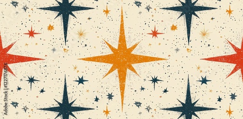 Wallpaper Mural 16 seamless modern atomic retro patterns from the 50s Torontodigital.ca