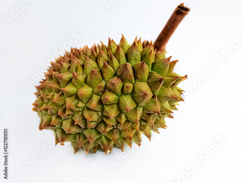 Durian, a thorny fruit from Southeast Asia with a sharp aroma photo