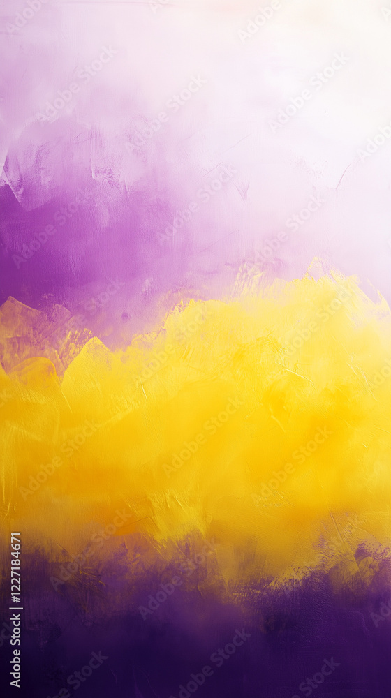 Naklejka premium Background, mixture of yellow and violet color. Vertical illustration
